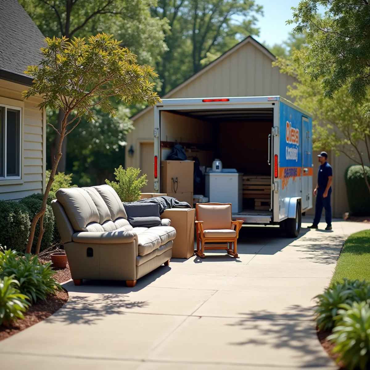 Furniture, appliances and household items Junk Boxx hauls away in Tulsa, OK
